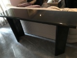 Black Laquer Sofa Table, 54