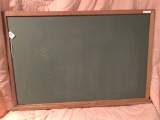 Large Chalk Board in Oak Frame, 25