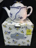 Spode Imperial Garden Teapot W/Box  7