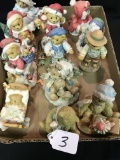 Lot Of (12) Cherished Teddies W/Out Boxes