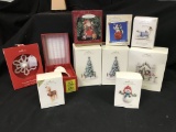 (10) Hallmark Ornaments in Boxes