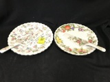 (2) Cake Serving Plates in Boxes