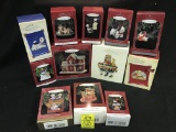 Lot Of (12) Hallmark Keepsake Christmas Ornaments W/Boxes