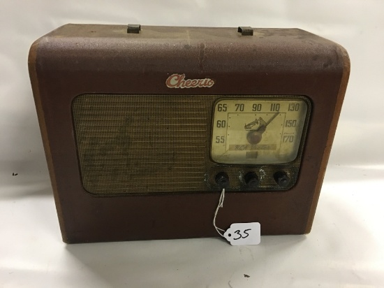 Vintage RCA Table Top Radio, Not Tested and Cannot Find Model #