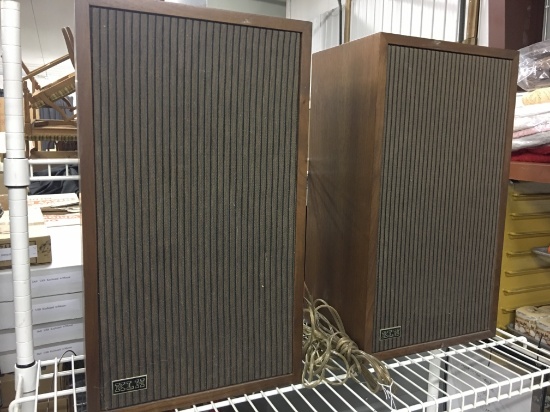 Pair of KLH Model 38 Speakers