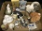 Box Lot of Cat Figurines