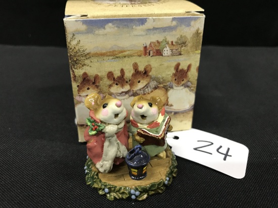 Wee Forest Folk Figurine W/Box "Silent Night"