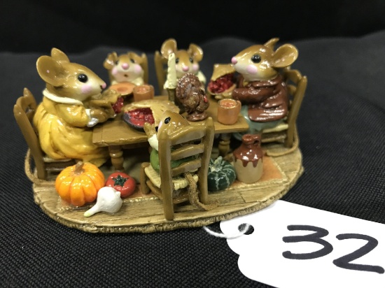 Wee Forest Folk Figurine NO Box "The Family Gathering"