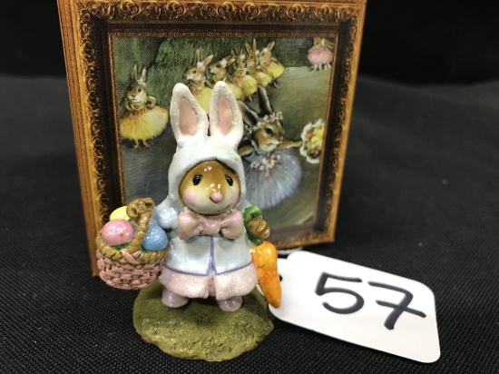 Wee Forest Folk Figurine W/Box "Miss Esther Bunny"