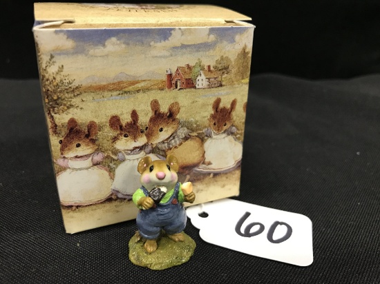 Wee Forest Folk Figurine W/Box "Double Delight"