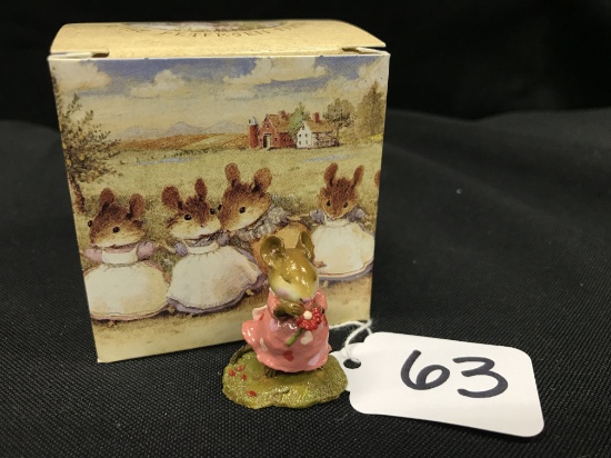 Wee Forest Fold Figurines NO Box "Loves Me"