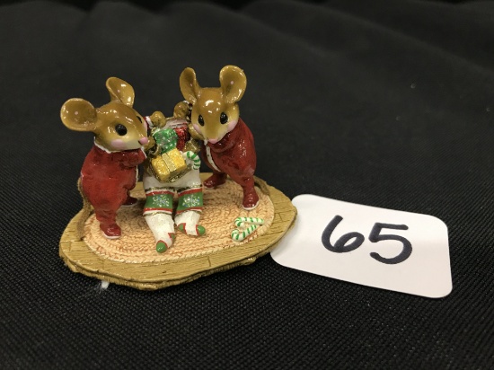 Wee Forest Fold Figurines NO Box "Two For One"