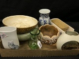 Box Lot of Vases and Bowls
