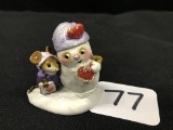 Wee Forest Fold Figurines NO Box (Crystal and Snowman)