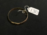 Sterling Engraved Bracelet  ((8 grams)