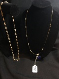 Eisenberg Goldtone-Pearl Necklace W/Original Tag