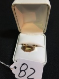 10K Gold Size 7.5 Ladies Ring  (4.2 grams)