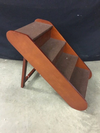 Wooden Bed Step Stool