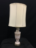 Cased Glass Table Lamp  38