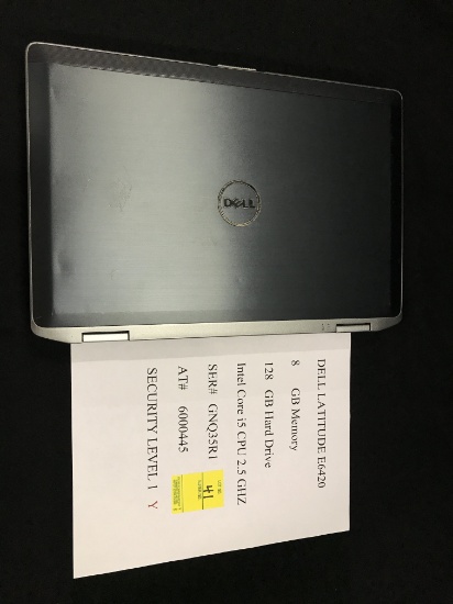 Dell Latitude E6420 Laptop Computer