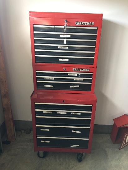 Craftsman Rolling Tool Box with all Keys