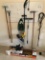 Lot of Yard Tools on Wall, Peg Board Not Included