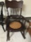 Antique Wooden Rocker W/Pressed Back