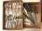 50+ Pcs. Misc. Flatware & Kitchen Knives