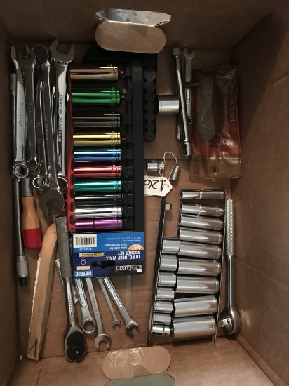 Lot Of Sockets & Misc. Tools As Shown
