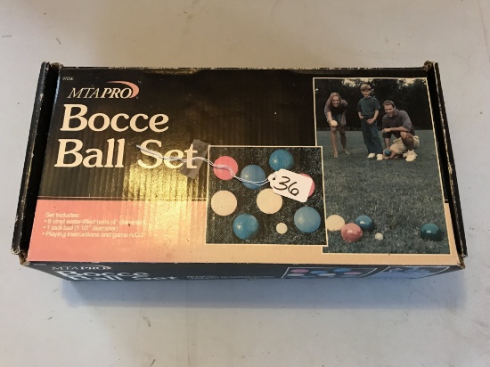Bocce Ball Set In Box