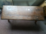 Primitive Wooden Bench Is 41