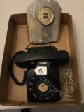 Vintage Phone & Weather Station