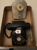 Vintage Phone & Weather Station