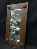 Antique Wood Framed Mirror is 15