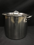 Stainless Steel stock Pot Is 9.5