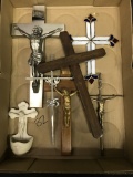 Lot Of Crucifixes As Shown