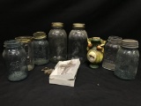 Lot Of Older Canning Jars