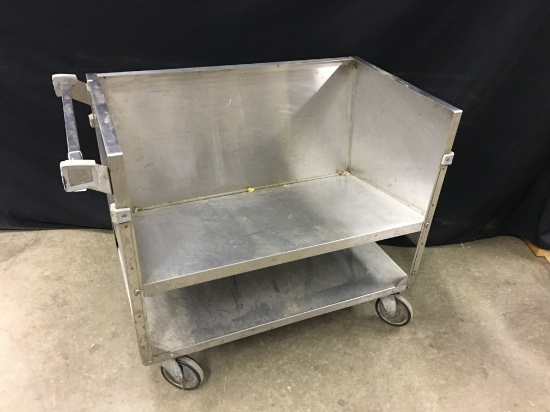 Lakeside Mfg. Stainless Steel Mobile Tray Cart Is 36" Wide & 31" Tall