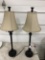Pair of Decorative 32' Tall Lamps