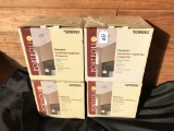 Group of Four Chrome Pendant Lights New in Boxes