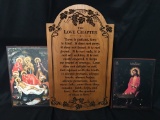 Love Chapter Engraved Plaque Is 16