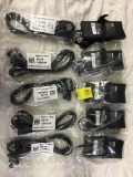 Lot Of (5) Dell AC/DC Adapters Model # DA90PE3-00  W/Power Cord