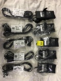 Lot Of (5) Dell AC/DC Adapters Model # DA90PE3-00  W/Power Cord