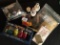 Lot Of Caft Items, Paints, & Stencil
