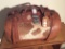 Vintage Cowhide Leather Satchel Is 20