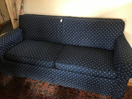 Upholstered Sofa Sleeper Is 65" Long