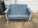 Vintage Metal Porch Glider