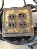 Vintage WWII Signal US Army Outlet Box