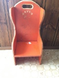 Wooden Childs Seat 27