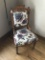 Eastlake Parlor Chair with Replace Fabric and Damage to Finish